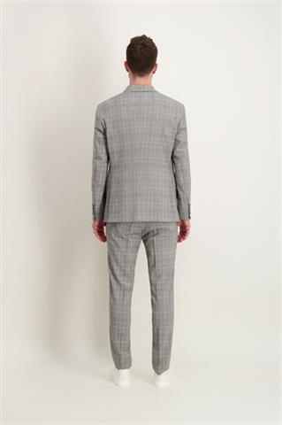 Garnitur w kratę z Virgin Wool 35293 - 417551