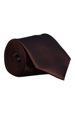 Brązowy krawat 57575 - 429401