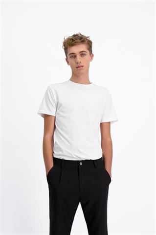 Biały t-shirt męski 73888 - 434871