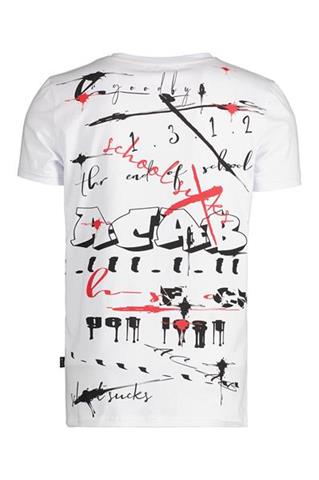 T-shirt męski z printem 78043 - 434991