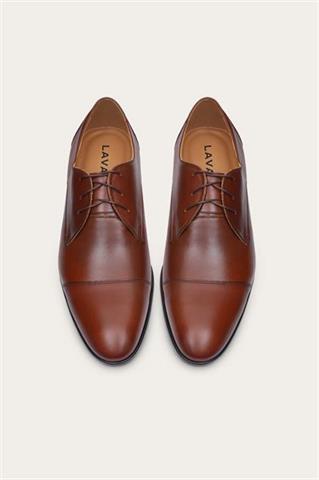Brązowe skórzane buty męskie 75161 - 472101