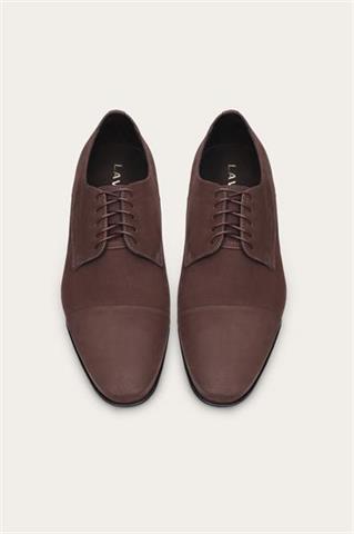 Brązowe skórzane buty męskie 75165 - 472221