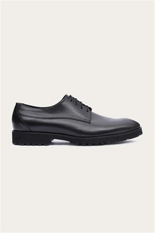 Czarne skórzane buty męskie 75171 - 472361