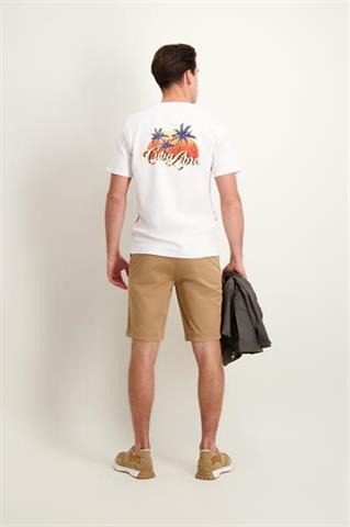 Biały bawełniany t-shirt męski 78050 - 490821