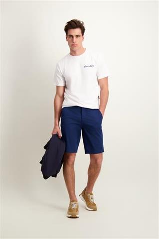 Biały bawełniany t-shirt męski 78049 - 490841