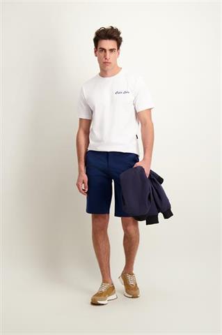 Biały bawełniany t-shirt męski 78049 - 490861