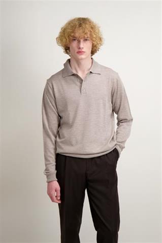 Polo z wełny merino 74222 - 508861