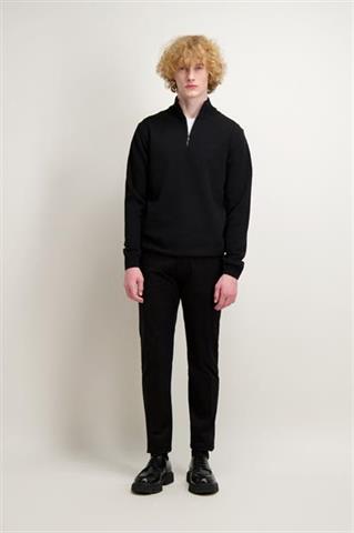 Czarny sweter męski z wełną 74231 - 508901