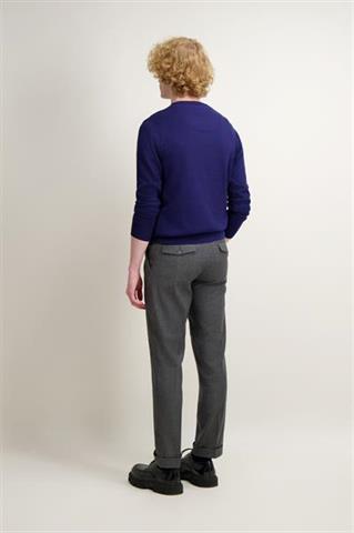 Granatowy bawełniany sweter męski 74180 - 513591