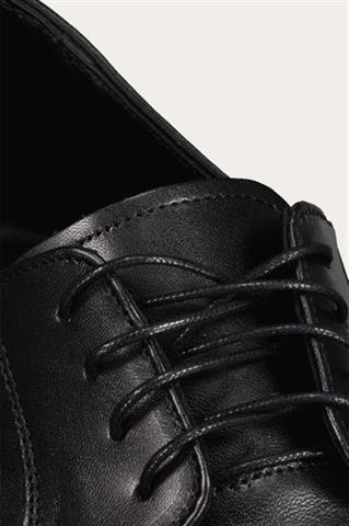 Czarne skórzane buty męskie 75129 - 547721