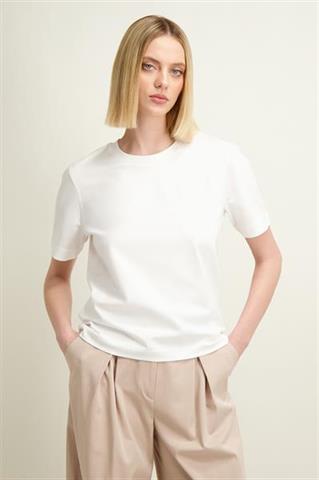 Biały t-shirt damski 86867 - 556101