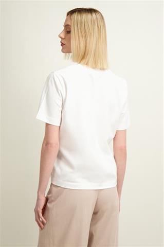 Biały t-shirt damski 86867 - 556121