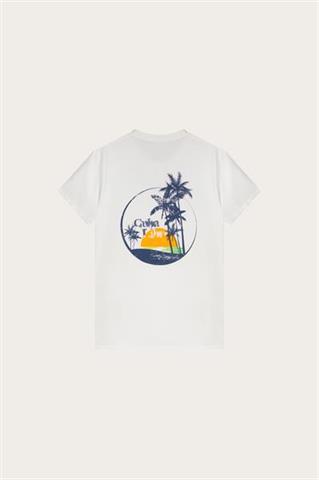 Biały bawełniany t-shirt męski 78049 - 557811