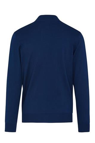Granatowy sweter męski rozpinany 72877 - 56241