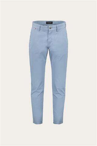 Niebieskie bawełniane spodnie męskie chinos 64197 - 610341