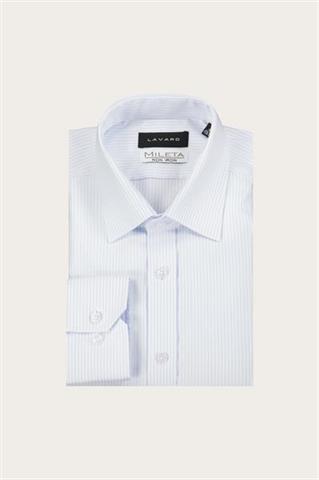 Błękitna bawełniana koszula męska 93580 - 625041