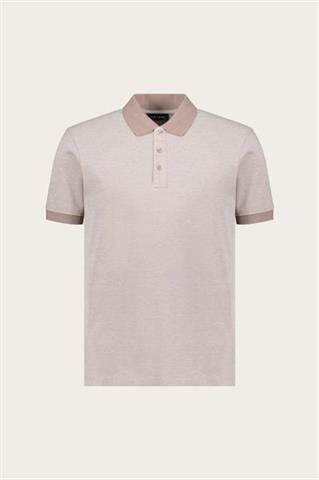 Szara bawełniana koszulka polo męska 74320 - 629821