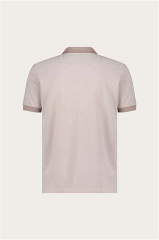 Szara bawełniana koszulka polo męska 74320 - 629831