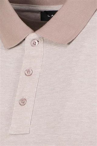 Szara bawełniana koszulka polo męska 74320 - 629841