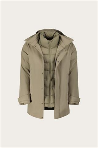 Kurtka męska w kolorze khaki 20079 - 649291