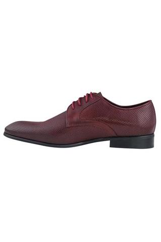 Bordowe buty męskie 73010 - 66741