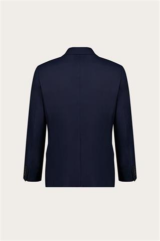 Granatowa wełniana marynarka męska - Marlane TRAVEL SUIT 44866 - 675431