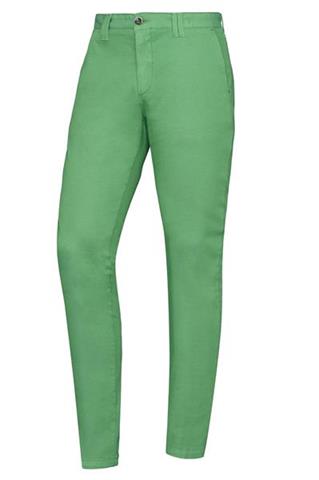 Zielone modne spodnie męskie Chinos PBT 60139 - 68551