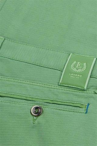 Zielone modne spodnie męskie Chinos PBT 60139 - 68591