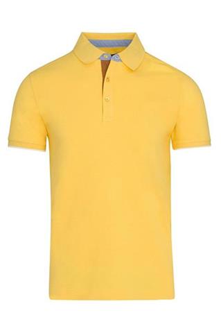 Żółta męska koszulka Polo 72888 - 76031
