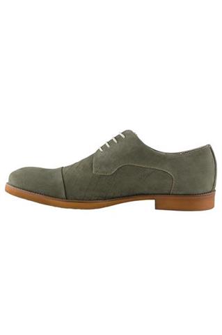 Buty męskie skórzane khaki Ivo 73018 - 76751