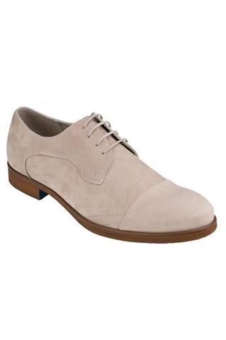 Beżowe buty męskie skórzane Ivo 73019 - 76761