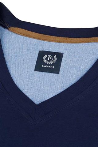 Granatowy t-shirt męski 72992 - 77991