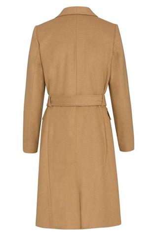 Camelowy płaszcz damski wełniany Donna Tuch 84012 - 86651