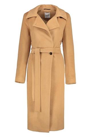 Płaszcz damski camel Marlena 84921 - 87801