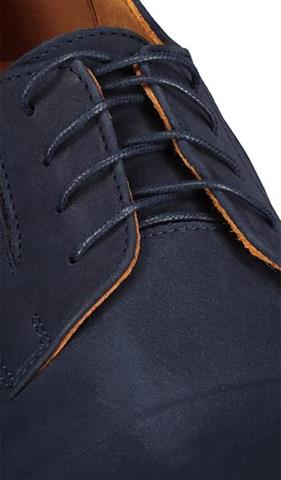 Granatowe buty męskie zamszowe Lino Casual 73164 - 88751