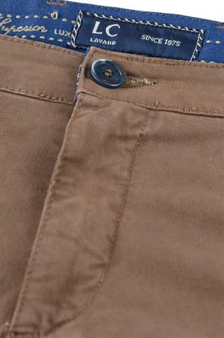 Brązowe spodnie Chinos PBT 60128 - 8911