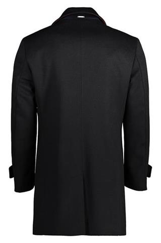 Elegancki czarny płaszcz męski Cristof Lhasa 20562 - 90901