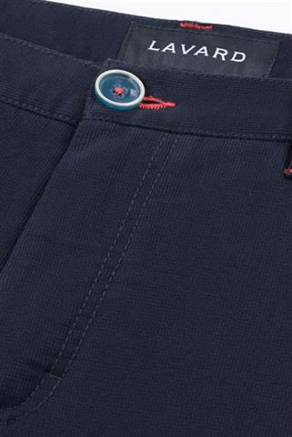 Granatowe spodnie chinos 64429 - 9271