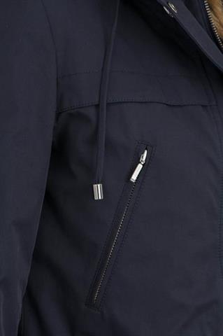 Granatowa parka damska Wanessa 84039 - 93741