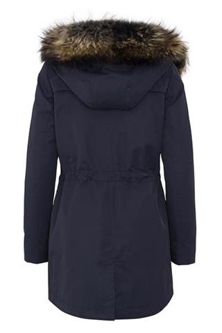 Granatowa parka damska Wanessa 84039 - 93761