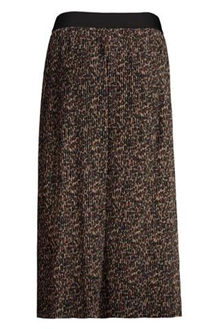 Plisowana spódnica w panterkę Look 84899 - 94201