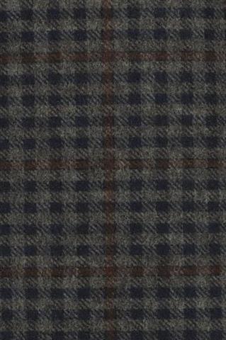 Brązowa marynarka w kratkę Bacco Blu PBT 46038 - 97881