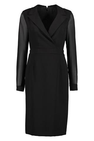 Czarna sukienka elegancka 85060 - 98491