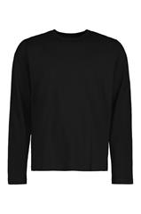 Czarny longsleeve męski bawełniany 78026